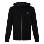 Куртка star chevron hooded full zip jacket 'black' Converse, черный - фото