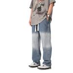 Джинсы унисекс dnnnnx, Синий - фото 52