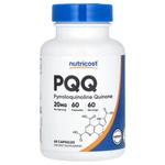 PQQ, 20 мг, 60 капсул Nutricost - фото