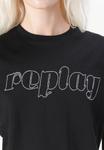 Футболка Replay Print T-shirt, Black - фото 6