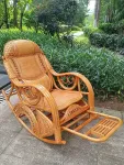 Fantasy Кресло-качалка из ротанга large 21 model, coffee-colored crown - фото 3