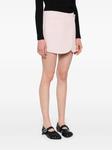 Мини-юбка с логотипом Coperni, розовый - фото 3