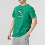 Футболка мужская Puma зеленая - фото 5