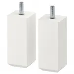 Белая ножка STUBBARP IKEA - фото