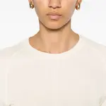 Платье-джерси Fluid Crewneck TOTEME, Natural - фото 6