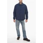 Нейлоновая верхняя рубашка MOUNTAIN STROLL с кнопками Woolrich, Blue - фото 4