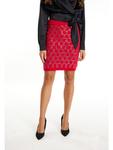 Мини-юбка faina, красный - фото 3