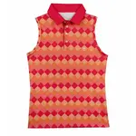 Поло Oxy Golf College Red, оранжевый - фото