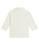 Хлопковый блейзер в балтийскую клетку Paade Mode, бежевый - фото 4