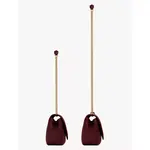 Маленькая сумка-трансформер Loulou через плечо Saint Laurent, красный - фото 4