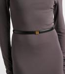 Кожаный ремень Toteme, Black 001 - фото 2