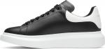 Кроссовки Alexander McQueen Oversized Sneaker Black White 2019, черный - фото 3