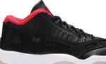 Кроссовки Air Jordan 11 Retro Low IE Bred 2021, черный - фото 2