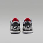 Кроссовки для малышей Nike Air Jordan 3 Retro 'Black Cement', черный/серый - фото 5