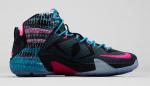 Лимитированные кроссовки Nike LeBron 12 '23 Chromosomes', синий - фото 7