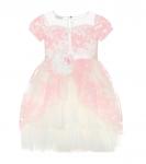 Платье с пайетками Monnalisa, розовый - фото 4