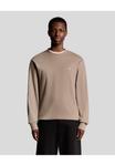 Толстовка Lyle & Scott MID LAYERS INTERLOCK CREW NECK , X084 Cobblestone/Beige - фото 2