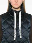 Стеганый жилет Max Mara, синий - фото 5