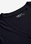 Футболка Next REGULAR FIT -SLOUCH V-NECK, Navy/Blue - фото 6