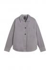 Блуза Ecoalf Button-down blouse, Soft Violet/Purple - фото 6