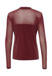 Блузка Kaffe KAOLGA GLITTER MESH, цвет deep wine - фото 6