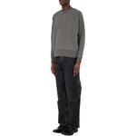 Хлопковый свитшот Maison Margiela, темно-серый - фото 7