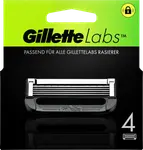 Лезвия для бритвы Labs 4 шт. Gillette - фото 2