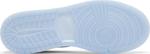 Кроссовки Air Jordan 1 Mid SE GS White Ice Blue, синий - фото 4