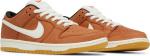 Кроссовки Nike Dunk Low Pro ISO SB 'Dark Russet', оранжевый - фото 9