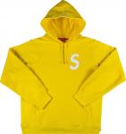 Толстовка Supreme S Logo Hooded Sweatshirt 'Yellow', желтый - фото