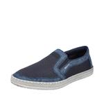 Шлепанцы Rieker Slip-Ons, цвет marine blue/blue denim - фото