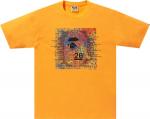 Футболка BAPE 26th Anniversary Tee 'Yellow', желтый - фото