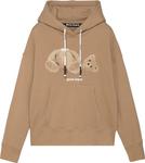 Худи Palm Angels Bear Hoodie 'Beige/Brown', загар - фото 2