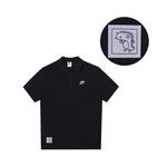 Nike Мужская черная поло - фото