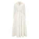 Платье-рубашка Nicowa, White - фото