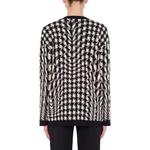 Трикотажная футболка женская черная MOSCHINO - фото 4