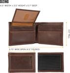 Carhartt мужской кошелек B0000210 Passcase, Brown - фото 4