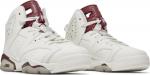 Кроссовки Air Jordan 6 Retro OG BG Maroon 2015, белый - фото 8