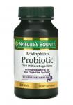 Ацидофильный пробиотик, Nature's Bounty, 120 таблеток - фото