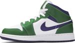 Кроссовки Air Jordan 1 Mid GS Hulk, зеленый - фото 3