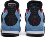 Кроссовки Travis Scott x Air Jordan 4 Retro Cactus Jack, синий - фото 6