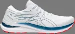 Кроссовки gel kayano 29 'white deep ocean' Asics, белый - фото