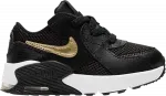 Кроссовки Nike Air Max Excee TD 'Black Metallic Gold Star', черный - фото
