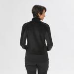 Куртка Quechua SH900 X-Warm флисовая женская гибридная походная, черный - фото 5