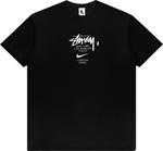 Футболка Nike x Stussy International Tee 'Black', черный - фото 2
