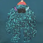 Футболка Yeti Slow Loris, Atlantic Blue - фото 4