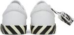Кроссовки Off-White Vulc Sneaker White Navy Blue 2021, белый - фото 6