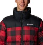 Куртка Columbia Puffect II мужская, Mountain Red Check Print, Black - фото 4