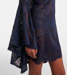 Пляжное платье с кружевом Kara Alexandra Miro, темно-синий - фото 5