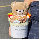 Плюшевый медведь hug bucket, bear warrior плюшевый букет кукла TLXT - фото 8